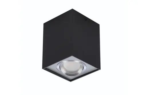 Oferta limitowana Plafon ELOY 1 black/aluminium (AZ0930 GM4106-BK-ALU) - AZZARDO