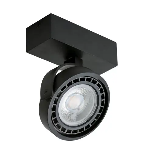 Promocja Plafon JERRY 1 230V black (AZ1367 GM4113-BK) - AZZARDO