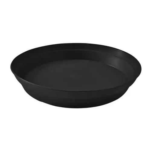 Cena promocyjna Podstawka pod doniczkę 27,5cm czarna okrągła