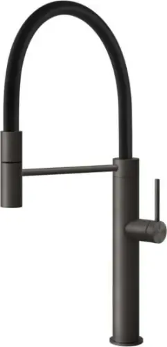 GESSI 316 Bateria półprof., czarny metal PVD Łatwy zwrot