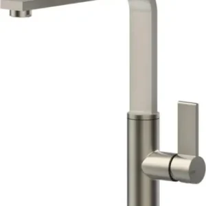 GESSI HELIUM Bateria, obrotowa wylewka, Finox (Nikiel szczotk.) Hit cenowy