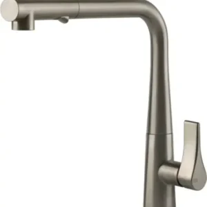 GESSI PROTON Bateria, dwufunkcyjna wylewka, Finox (nikiel) Szybka wysyłka
