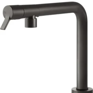 GESSI SU&GIU Bateria podokienna, czarny metal PVD Ekspresowa dostawa