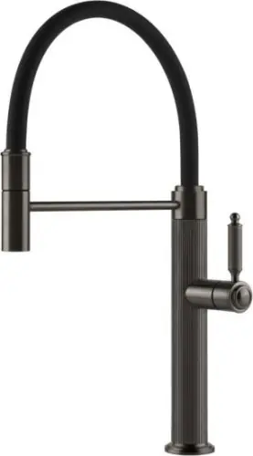 GESSI VENTI20 Bateria półprofesjonalna, Czarny metal szczotkowany Tylko dziś