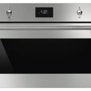 Bestseller KUCHENKA MIKROFALOWA DO ZABUDOWY 45CM STAL NIERDZEWNA Smeg SF4301MX