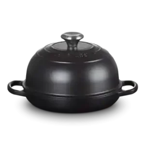 Wyprzedaż Le Creuset Brytfanna do pieczenia chleba żeliwna 24 cm czarna mat 21301240000430