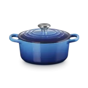 Le Creuset Brytfanna Okrągła 18 cm Azure, Kolekcja Signature 21177182202430 Oferta czasowa