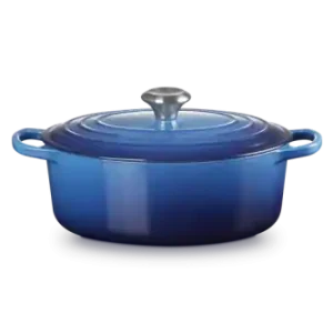 Bezpieczna płatność Le Creuset Brytfanna Owalna 27 cm Azure, Kolekcja Signature 21178272202430