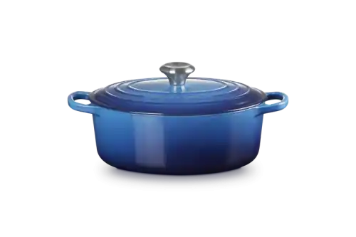 Bezpieczna płatność Le Creuset Brytfanna Owalna 27 cm Azure, Kolekcja Signature 21178272202430