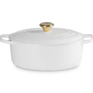 Le Creuset Brytfanna Owalna 29 cm Biała 21178290101441 Bezpieczne zakupy