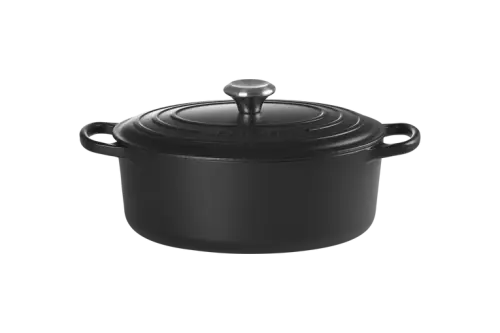 Le Creuset Brytfanna Owalna 29 cm Czarny Matt 21178290000430 Bezpieczna płatność