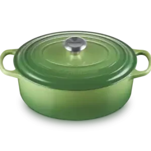 Taniej Le Creuset Brytfanna Owalna 29 cm Signature Bamboo 21178294082430