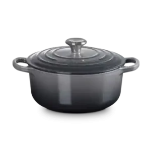 Le Creuset Brytfanna Okrągła 20 cm Flint, Kolekcja Signature 21177204442430 Cena promocyjna