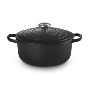 Le Creuset Brytfanna Okrągła 20cm Czarny Mat Signature 21177200000430 Ekspresowa dostawa