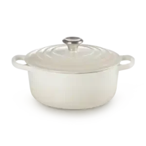 Dostępne od ręki Le Creuset Brytfanna Okrągła 20cm Meringue Signature 21177207164430