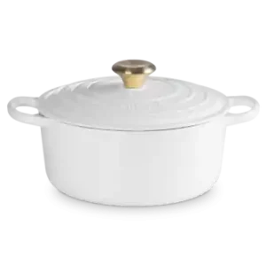 Le Creuset Brytfanna Okrągła 24 cm Biała 21177240101441 Sprawdź teraz