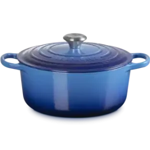 Le Creuset Brytfanna Okrągła 26 cm Azure, Kolekcja Signature 21177262202430 Wyprzedaż