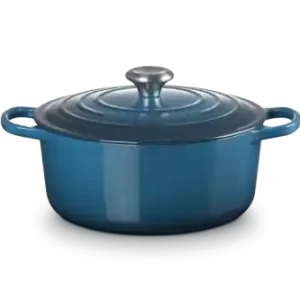 Le Creuset Brytfanna Okrągła 26 cm Deep Teal 21177266422430 Kup online