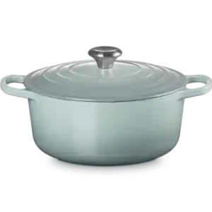 Wyjątkowa oferta Le Creuset Brytfanna Okrągła 26 cm Sea Salt 21177267174430