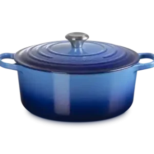 Ograniczona ilość Le Creuset Brytfanna Okrągła 28 cm Azure, Kolekcja Signature 21177282202430