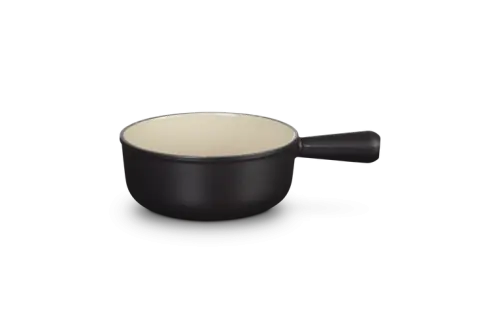 Darmowy zwrot Le Creuset Caquelon 20 cm czarny mat do fondue 20007200002460