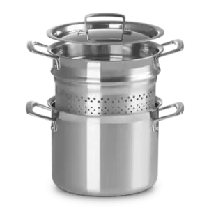 Le Creuset Garnek do Makaronu 3-PLY Stal Nierdzewna 20cm 96200520001000 Szybka dostawa