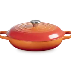 Wysoka jakość Le Creuset Garnek Żeliwny Gourmet 30cm Płomienny 21180300902430
