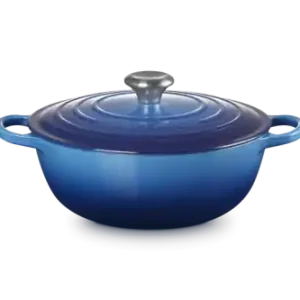 Bestseller Le Creuset Garnek Żeliwny Signature 26 cm Azure 21114262200430