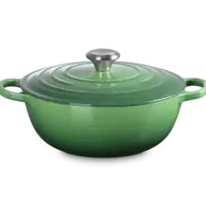 Nowy Le Creuset Garnek Żeliwny Signature 26 cm Bamboo GR 21114264080430