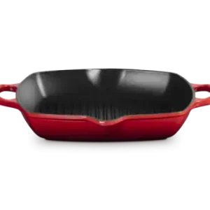 Le Creuset Głęboka Patelnia Grillowa Żeliwna 30cm Wiśniowa 20200300600422 Okazja