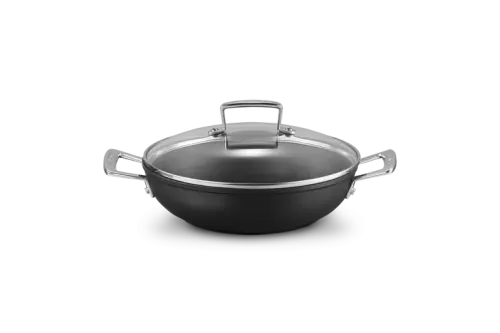 Kup teraz Le Creuset Patelnia 24cm z powłoką nieprzywierającą i pokrywką szklaną 51107240010502