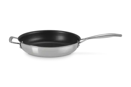 Le Creuset Patelnia 3-Ply 28 cm ze stali nierdzewnej z uchwytem 96200328001000 Wybór klientów