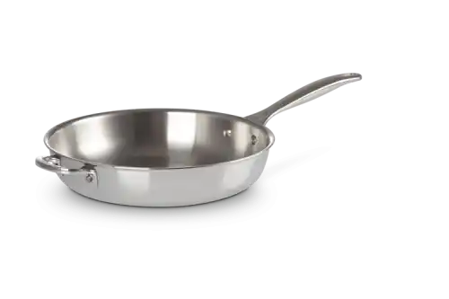 Darmowy zwrot Le Creuset Patelnia 3-PLY PLUS 28CM Stal Nierdzewna Niepowlekana 96600228000100