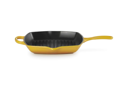 Ostatnie sztuki Le Creuset Patelnia Grillowa Żeliwna 26cm z Dwoma Uchwytem Nectar 20183266720422