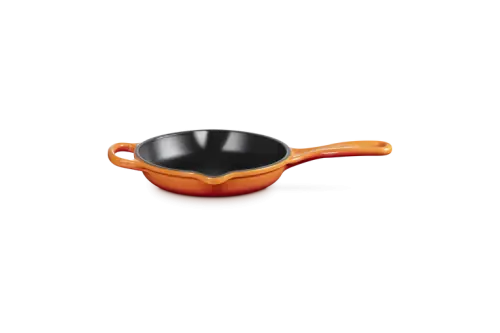 Obniżka ceny Le Creuset Patelnie Żeliwna 16cm Signature Płomienny 20182160900422