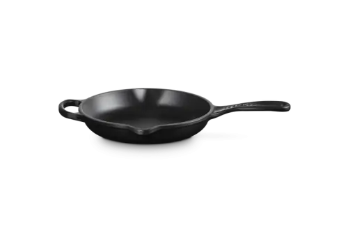 Nie przegap Le Creuset Patelnie Żeliwna 20cm Czarny Mat Kolekcja Signature 20182200000422