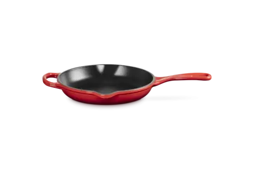 Le Creuset Patelnie Żeliwna 20cm Signature Wiśniowa 20182200600422 Zniżka