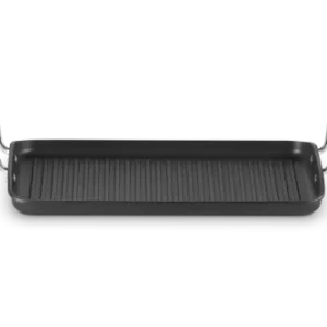 Le Creuset PROSTOKĄTNA PŁYTA GRILL ROWKOWANA ALUMINIUM NIEPRZ. 35CM 52107350010101 Dostępne od ręki