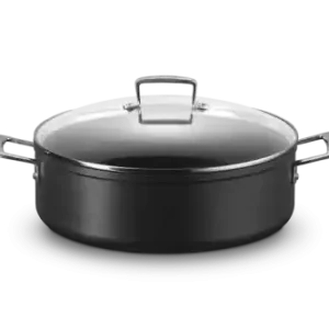 Le Creuset Sauteuse 30 cm z pokrywką szklaną, aluminium nieprzywierające 51113300010500 Ograniczona ilość