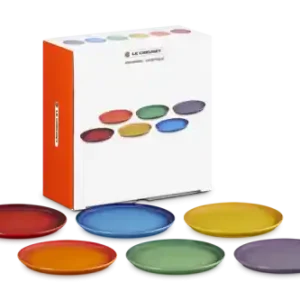 Le Creuset ZESTAW 6 TALERZY MAŁYCH 22 CM COUPE RAINBOW 79358005218000 Szybka dostawa