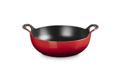 Oferta limitowana Le Creuset Żeliwne Naczynie Balti 24 cm Wiśniowe 20142240600460