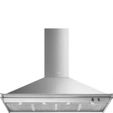Okap przyścienny 120cm 788m³/h 3 prędkości LED Smeg KD120HXE Sprawdź teraz