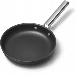 Tylko do końca tygodnia Patelnia 24cm stal nierdzewna aluminium PTFE Smeg CKFF2401BLM