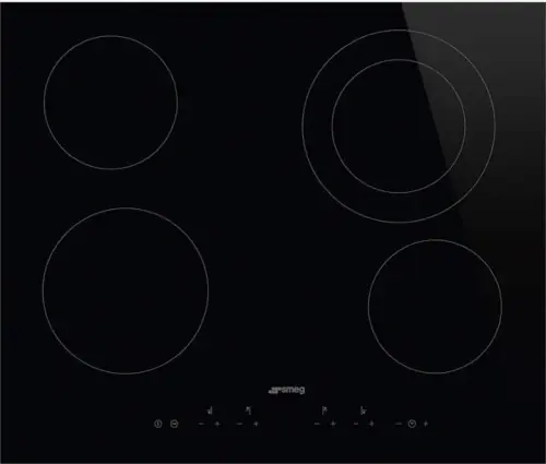 Płyta ceramiczna 60cm 4 strefy dotyk timer booster Smeg SE364ETD Zamów dziś