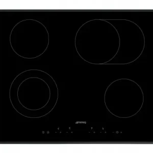 Płyta ceramiczna 60cm 4 strefy sterowanie dotykowe Smeg SE364EMTB Oferta