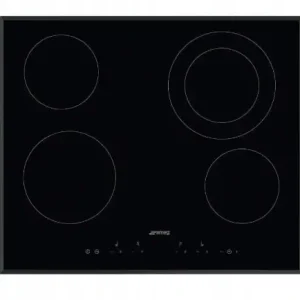 Cena promocyjna Płyta ceramiczna 60cm 4 strefy sterowanie dotykowe Smeg SE364ETB