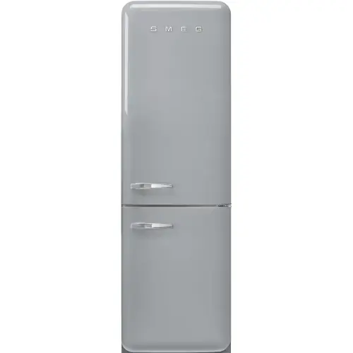 Smeg 50‘S STYLE Chłodziarko-zamrażarka Srebrny FAB32RSV6 Bezpieczne zakupy