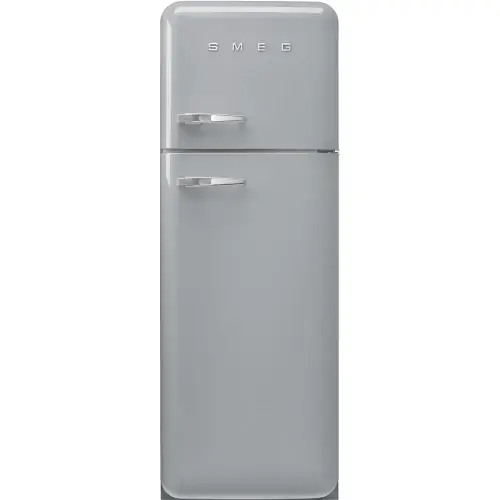Popularny Smeg 50‘S STYLE Chłodziarko-zamrażarka wolnostojąca Srebrna FAB30RSV6