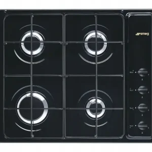Oferta limitowana SMEG PŁYTA GAZOWA CZARNA S64SN SELEZIONE