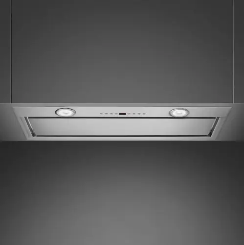 Smeg UNIVERSAL Okap do zabudowy 52 cm, wydajność 720 m³/h, Auto-Vent, stal Wyjątkowa oferta